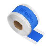 Isolbau Ruban d'étanchéité P2 bleu - 50 m - Pour sanitaire, douche, salle de bain, carrelage, balcon et terrasse - Pour intérieur et extérieur - 120 mm