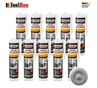 Isolbau Silicone neutre 10 x 300 ml Gris Mastic pierre naturelle granit marbre joints