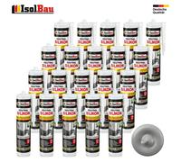 Isolbau Silicone neutre 20 x 300 ml Gris Mastic pierre naturelle granit marbre joints