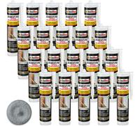 Isolbau Zement-Fix 20 x 300 ml Gris béton Mortier de réparation express fissures joints intérieur extérieur