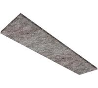 ISOLED Acoustique absorbant H25 pour cadre lumineux avec format intérieur 320x1500mm, gris - Accessoires divers