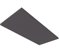 ISOLED Acoustique absorbant H25 pour cadre lumineux avec format intérieur 500x1192mm, anthracite - Accessoires divers