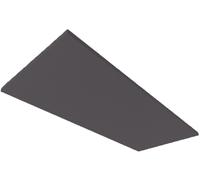 ISOLED Acoustique absorbant H25 pour cadre lumineux avec format intérieur 592x1500mm, anthracite - Accessoires divers