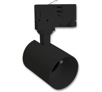ISOLED Adaptateur pour rail 3 allumages Mini pour spots GU10, noir - Lampes avec adaptateur triphasé 230V