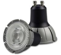 ISOLED Ampoule LED GU10 spectre complet 7 W COB, 36°, 3'000 K, gradable - Lampes LED socle GU10
