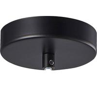 ISOLED Auvent de plafond rond, noire, pour suspension simple - Accessoires divers