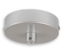 ISOLED Baldaquin de plafond rond, gris, pour câbles avec un diamètre de la gaine jusqu'à 9,8mm - Accessoires divers