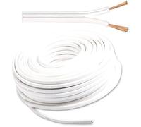 ISOLED Câble 25m rouleau 2 pôles 0,75mm² H03VH-H YZWL, blanc/blanc, AWG 18 - Accessoires divers