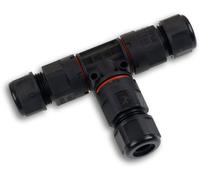 ISOLED Câble connecteur en T IP68, 3 pôles 0,75-2,5mm² avec pince à ressort, max 250V 16A dm - Accessoires divers