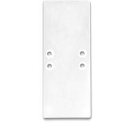 ISOLED Cache de finition EC66 aluminium blanc RAL 9010 pour profilé 2SIDE, 2 pièces, avec vis - Accessoires divers