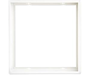 ISOLED Cadre de montage blanc RAL 9016, haut. 7cm, pour panneaux LED 625x625, montage rapide - Accessoires divers