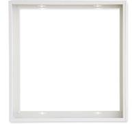 ISOLED Cadre de montage blanc RAL 9016, hauteur 5cm, pour panneaux LED 600x600, montage rapide - Accessoires divers