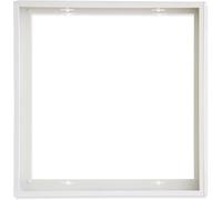 ISOLED Cadre de montage blanc RAL 9016, hauteur 5cm, pour panneaux LED 625x625, montage rapide - Accessoires divers