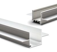 ISOLED Canal d'installation pour profilé d'encastre. WING20, L : 2000mm, pour plaque de - Profilés LED et profilés encastrés