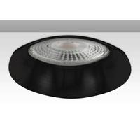 ISOLED Col. d'encastrement Slim rond pour GU10/MR16, aluminium noir - Encastrés de plafond