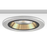 ISOLED Collerette d'encastrement ronde fixe limitant la luminance pour source GU10/MR16, noir et - Encastrés de plafond