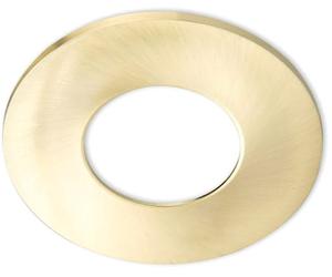 ISOLED Collerette en aluminium doré brossé pour spot encastré Sys-68 - Encastrés de plafond