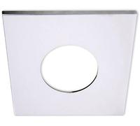 ISOLED Collerette en aluminium rectangulaire chromé pour spot encastré Sys-68 - Encastrés de plafond