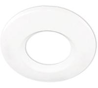 ISOLED Collerette en aluminium rond/à arêtes blanc mat pour spot encastré Sys-68 - Encastrés de plafond