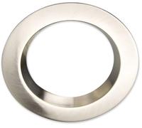 ISOLED Collerette en aluminium rond chromé mat en retrait pour spot encastré Sys-90 - Encastrés de plafond