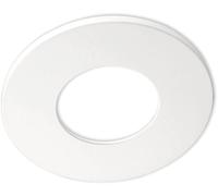 ISOLED Collerette ronde en aluminium pour gamme Sys-68, blanc mat - Encastrés de plafond