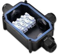 ISOLED Connecteur de câbles Y IP67, raccord fileté + bornes bouton-poussoir 2x4 pôles - Accessoires divers