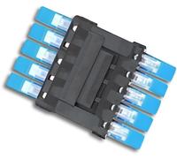 ISOLED Connecteur enfichable de passage 5 pôles, 0,5-2,5mm², max. 250V/10A - Accessoires divers