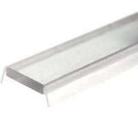 ISOLED Couvercle TRANSPARENT pour MINI-MAXI-ROND-ANGLE-MULTI, L : 2000 mm - Profilés LED et profilés encastrés