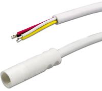 ISOLED Culot de connexion RVB mini-prise femelle, 1 m, à 4 pôles, IP42, blanc, max. 48V - Accessoires divers