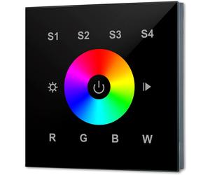 ISOLED DALI DT8 RVB+W 1 groupe contrôleur maître tactile intégré, noir, 100-240V AC ou tension - Accessoires divers