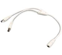 ISOLED Distributeur connecteur rond à 2 voies, 1 x IN, 2 x OUT, blanc - Accessoires divers