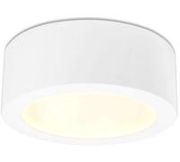ISOLED DL LED apparent gamme LUNA, 12W, diffusion indirecte, corps blanc, blanc chaud - Lampes murales et de plafond