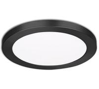 ISOLED DL LED gam SLIM FLEX, app/enc, 12W, col noire, colorswitch 3000/3500/4000K - Luminaires encastrés