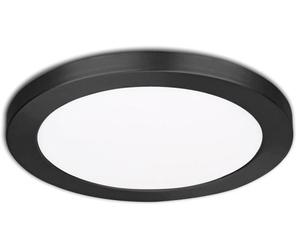 ISOLED DL LED gam SLIM FLEX, app/enc, 12W, col noire, colorswitch 3000/3500/4000K - Luminaires encastrés