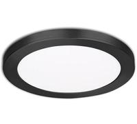 ISOLED DL LED gam SLIM FLEX, app/enc, 6W, col noire, colorswitch 3000/3500/4000K - Luminaires encastrés