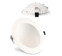 ISOLED DL LED gamme LUNA, 12W, lumière indirecte, blanc, blanc chaud - Luminaires encastrés