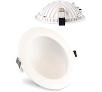 ISOLED DL LED gamme LUNA, 12W, lumière indirecte, blanc, blanc neutre - Luminaires encastrés