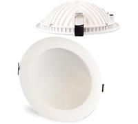 ISOLED DL LED gamme LUNA, 18W, lumière indirecte, blanc, blanc chaud - Luminaires encastrés