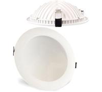 ISOLED DL LED gamme LUNA, 18W, lumière indirecte, blanc, blanc neutre - Luminaires encastrés
