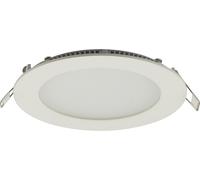 ISOLED Downlight LED, 9W, rond, ultra-plat, éblouissement réduit, blanc, blanc chaud, dimmable - Spot de plafond