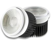 ISOLED Éclairage pain AR111 30 W, 35°-50° variable, blanc chaud, avec ballast externe - Lampes LED socle G53