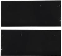 ISOLED Embout de finition alu EC129 pour Curtain10 DOUBLE avec VISOR, 1 paire (gauche et droite) - Accessoires divers