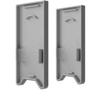ISOLED Embout de finition EC121, piège à lumière, argent pour profilé HALON avec diffusant en - Accessoires divers