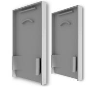 ISOLED ??Embout de finition EC125 avec piège à lumière, argent pour LAMP30 V1 + V2 avec cover - Accessoires divers