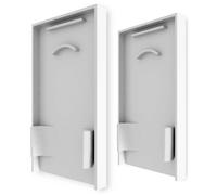 ISOLED ??Embout de finition EC125 avec piège à lumière, blanc pour LAMP30 V1 + V2 avec cover en - Accessoires divers