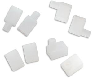 ISOLED Kit d'embouts de finition pour ruban LED wallwasher 20x55°, 2 pièces - Accessoires divers