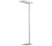 ISOLED Lampadaire LED Office Pro ir./ind., 40+40W, d. mouv., UGR - Lampes d’ambiance, de table et sur pied