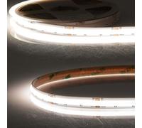 ISOLED LED COB927/COB965 ruban linéaire, 24V, 7W+7W, IP20, blanc dynamique, 640 LED/m - Bandes LED