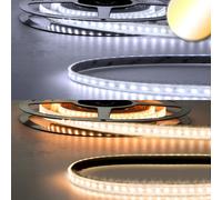 ISOLED LED CRI923/950 ruban, 24V, 10W10W, IP68, blanc dynamique, 240 LED/m - Bandes LED