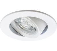 ISOLED Luminaire encastré à LED Slim68 MiniAMP blanc, rond, 8W, 24V DC, blanc neutre, dimmable - Luminaires encastrés